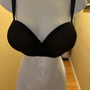 Ambrielle Lightly Lined Strapless multi-way , 36DD, Black